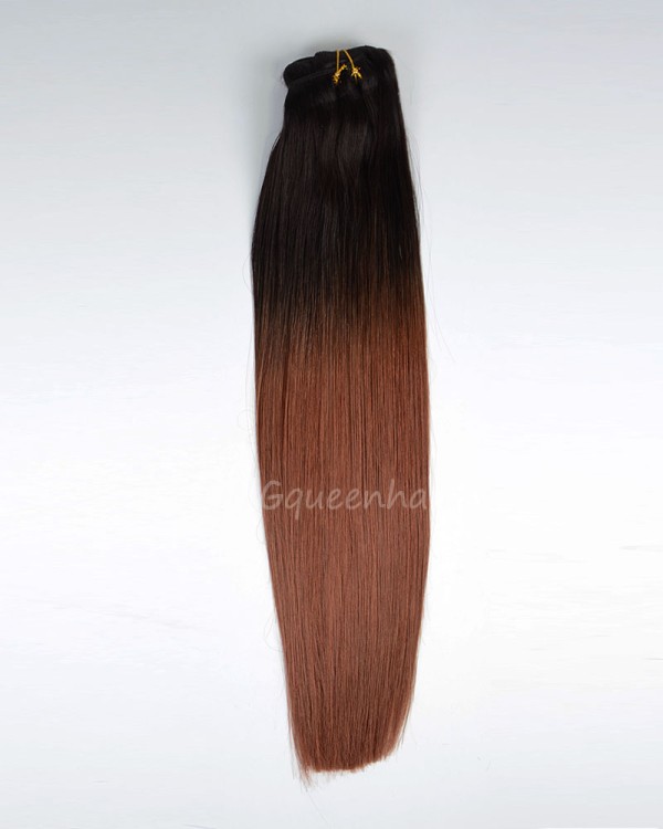 Hot Yellow Colorful Clip In Hair Extensions High Quality [ICP03