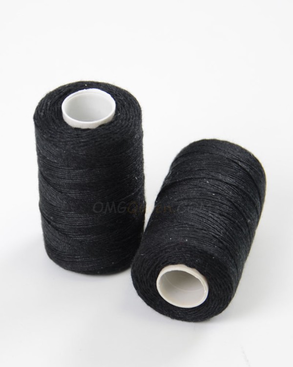 2PCS Black Weaving Threads for machine weft hair extension hair  accessories[CT01]