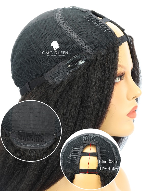 U Part Wig Cap Top Quality 3 Size Left/Centre/Right Parting U Part Cap For  Making Wigs Adjustable Straps Back From Galiqueenhairno1, $3.27