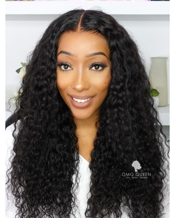 9X6 Deep Curly Fitted Glueless HD Lace Clean Bleached Wig [HGW11]