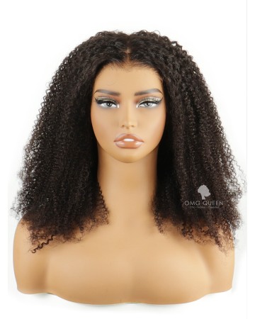 9X6 Bouncy Tight Curly Glueless HD Lace Clean Bleached Wig[HGW08]