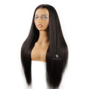 Hot 180% Density 360 Frontal Wig Virgin Brazilian Light Yaki Good Quality Affordable Wig  [BTW04]